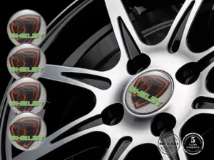 Silikonaufkleber Überlegen Design Elegante Labels Fahrzeuge